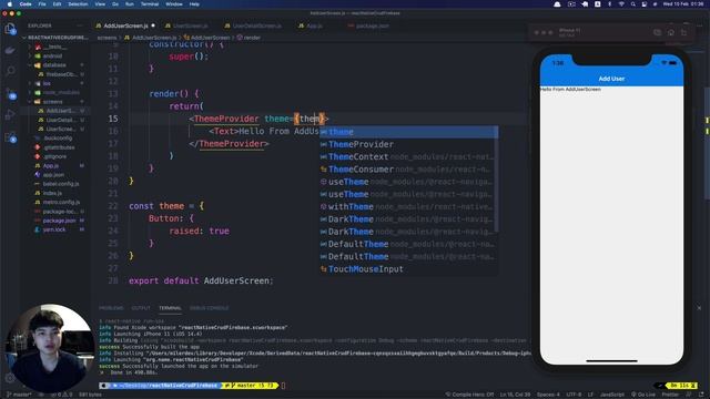 สอน React Native + Firebase สร้างระบบ CRUD | EP.1 ??? смотреть онлайн