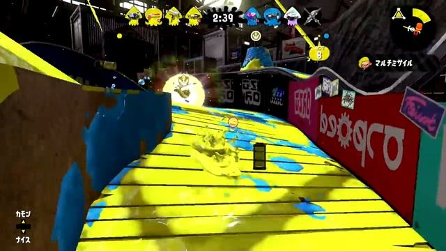 Nintendo Splatoon 2 Clash Blaster Power Rainmaker Gameplay Ranking Switch смотреть онлайн
