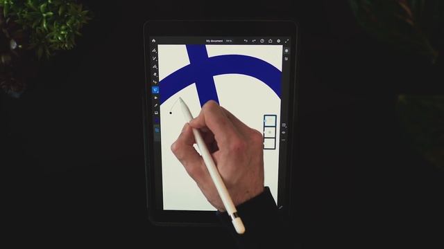 Adobe Fresco Tutorial: Flat Vector Illustration Design Process смотреть онлайн