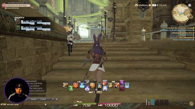 Final Fantasy XIV Gameplay Part 5(Dungeon Roulette and the Golden Saucer) JEFFERSCRAFT And Rebel смотреть онлайн