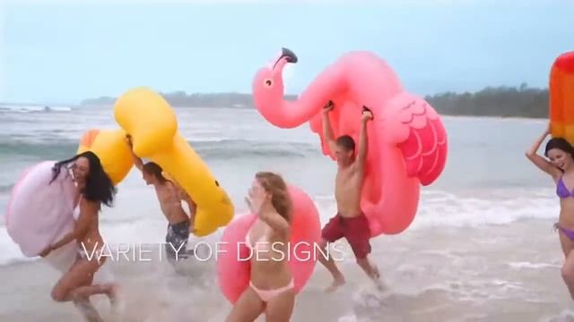 Лето с надувными плотами и матрасами от Intex смотреть онлайн