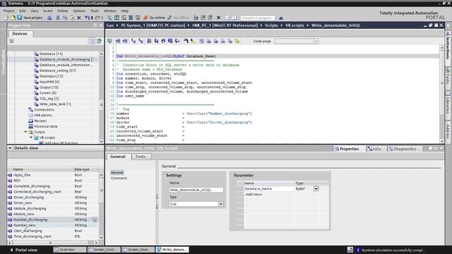 Connect & write data from WinCC to SQL server смотреть онлайн