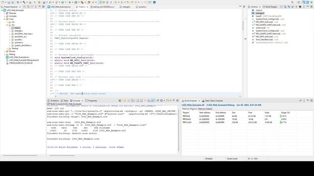 STM32 CubeIDE Getting Started - Video 6 Init Retarget смотреть онлайн