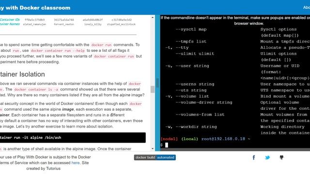 LAB7 - First Alpine Linux Containers смотреть онлайн