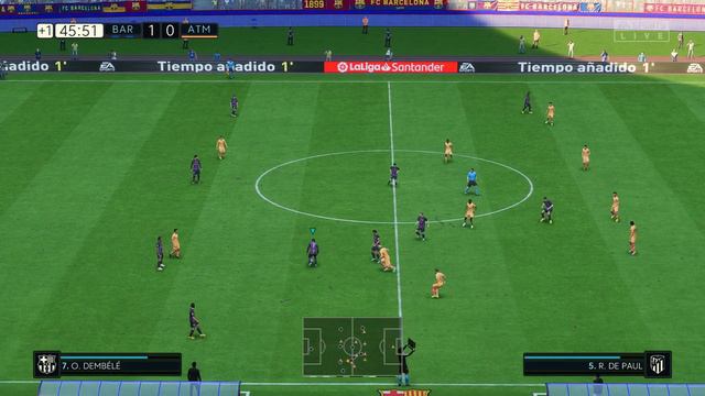 FIFA 23 Ла Лига. Барселона - Атлетико Мадрид смотреть онлайн
