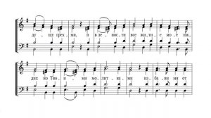 Покаяния  отверзи ми двери. Альт (2-й голос)