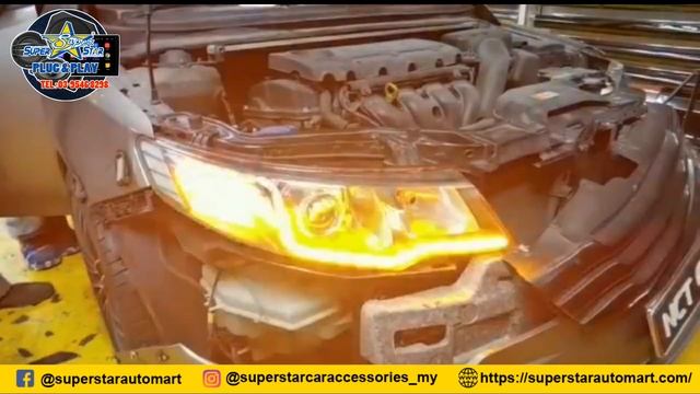 Kia Forte Upgrades 3inch Projectors Led & LED Light Stripes at Superstar Sungai Long. смотреть онлайн