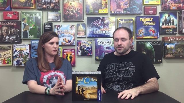 Lost Cities (Best With Two Board Game Review) смотреть онлайн