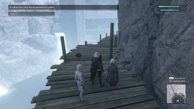 NieR Replicant ver. 1.22474487139. Прохождение #28. Без комментариев. Поврежденная карта. смотреть онлайн