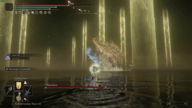 Elden Ring Elden Beast Journey 3 using Dark Moon Greatsword смотреть онлайн