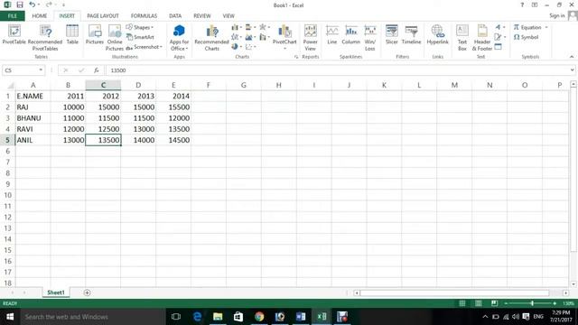 ms excel 2013 pivot table & chart смотреть онлайн