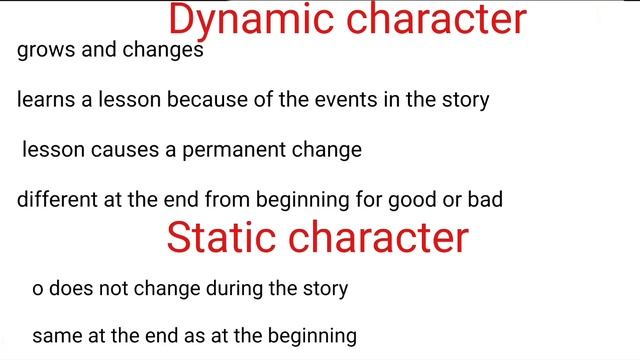 what is character|types of character|major and minor characters| dynamic and static|round and flat смотреть онлайн