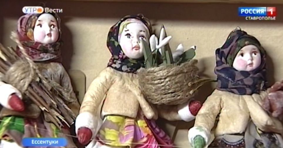 Ставропольская мастерица создает кукол из ваты смотреть онлайн