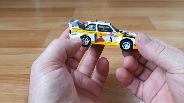 Diecast Audi Sport Quattro E2, IXO, 1:43 Scale.Автомодели.Обзор смотреть онлайн