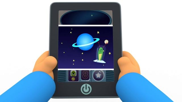 ? POCOYO GAMEPLAY - App: Pocoyo 1, 2, 3 Space Adventure | Funny video cartoon games for kids смотреть онлайн