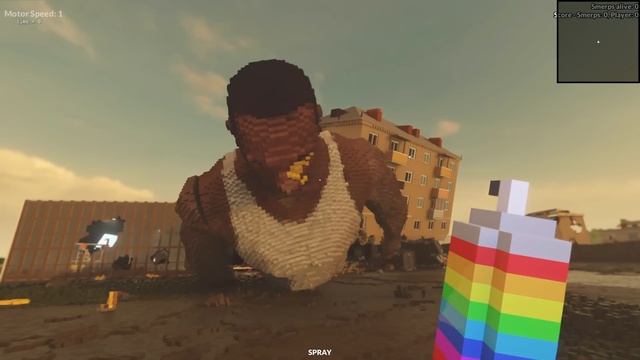 СПРЕЙ РАЗРУШАЕТ МИРЫ в Teardown смотреть онлайн