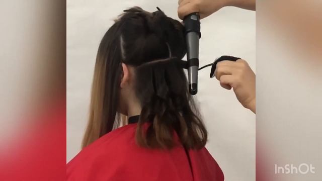 Накручивания на конуснi електрощипцi м’якi локон