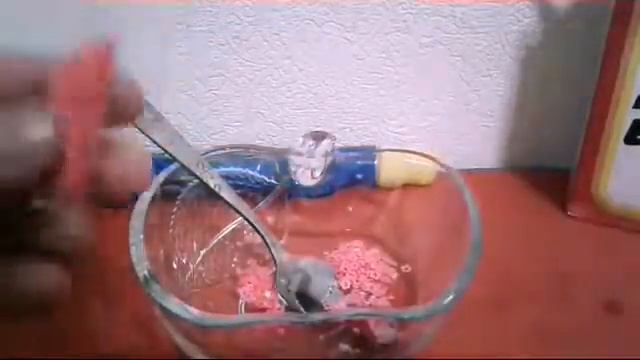 Прозрачный лизун из клея