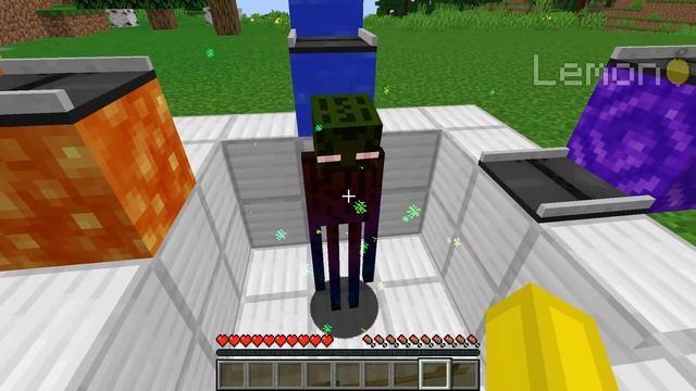 What if YOU MIX ALL LIQUIDS WITH ENDERMAN in Minecraft ? LAVA OR WATER OR PORTAL ENDERMAN ? смотреть онлайн