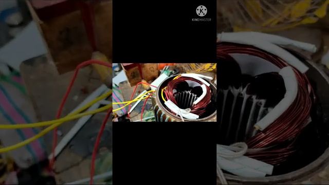 1.5 Hp 24 slot kirloskar motar full winding Data смотреть онлайн