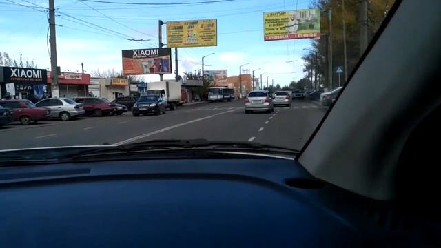 Харцызск, прогулка по городу смотреть онлайн