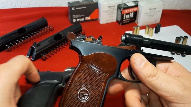 П-М17Т vs ПМ-Т. Патронники, горки, причина нестабильной работы ПМ-Т на стальной гильзе. смотреть онлайн