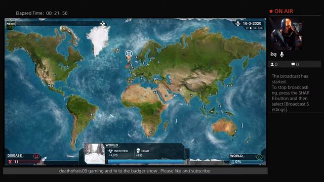 DeathofRats09's Live PS4 Broadcast .Plague Inc Evolved смотреть онлайн