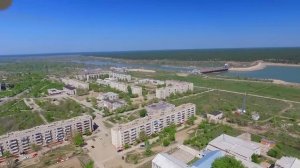 Шульбинск Аэросъемка
