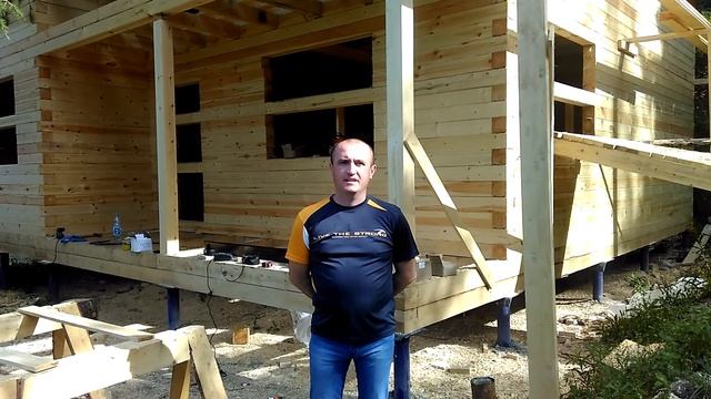 СК Вологодские дома - дом из бруса под усадку смотреть онлайн