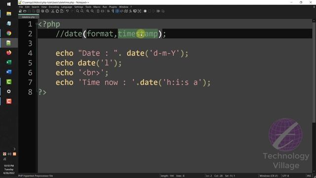 php date and time tutorial in Bangla | date function php & time function in php | php datetime - 12 смотреть онлайн