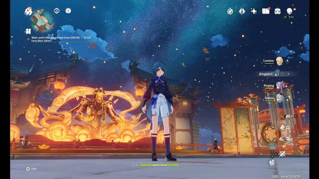 Genshin Impact (Xingqiu's new outfit: Bamboo Rain) смотреть онлайн