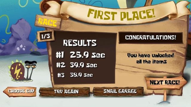 The Great Snail Race Game смотреть онлайн