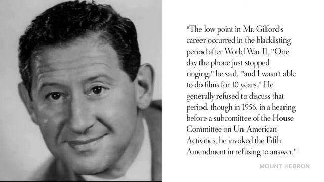 Jack Gilford смотреть онлайн