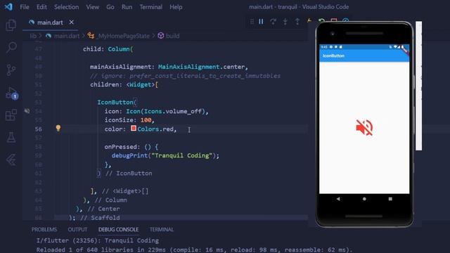 Flutter - Basic Learning IconButton - No Talking смотреть онлайн