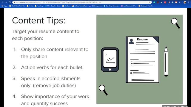 Resume and Cover Letter Workshop смотреть онлайн