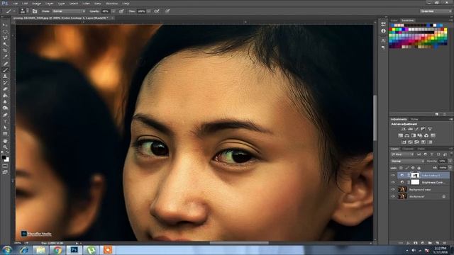 Color Lookup Dark Photo Effect Photoshop Tutorial смотреть онлайн