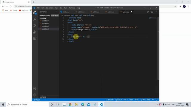 hindi-html-tutorial4 (image src and alt) смотреть онлайн