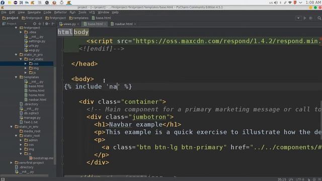 59 Python Web Django Bootstrap تنصيب واعداد بوتستراب смотреть онлайн