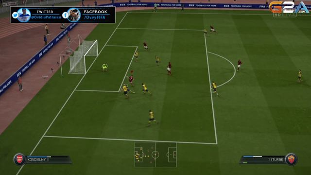 FIFA 15 DRIBBLING TRICK / TUTORIAL ON THE FAKE BODY FEINT SKILL MOVE TRICK смотреть онлайн