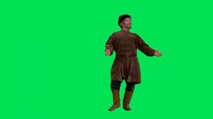 Крамаров танцует  футаж на хромакее)