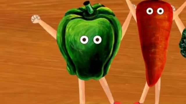 Изучите азбуку V для Vegetables