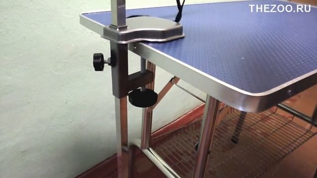 Стол для груминга складной 81*51 см с сеткой смотреть онлайн