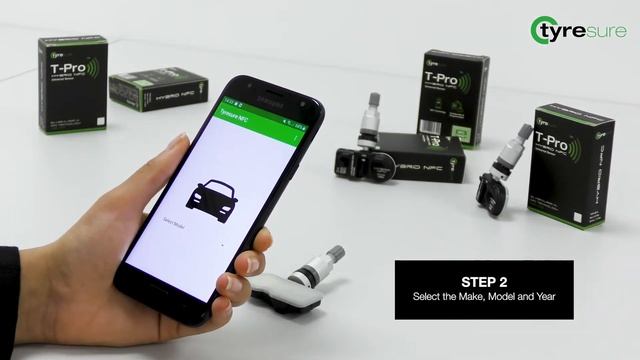 T-Pro Hybrid NFC TPMS Sensor | How-to Configure/Program w/ Tyresure's Android App смотреть онлайн