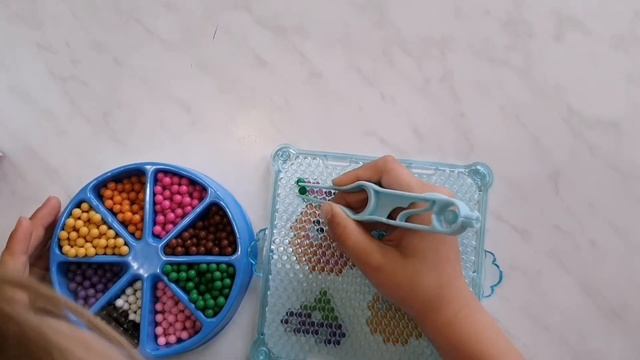 Водяная мозаика "ВОЛШЕБНЫЕ БУСИНЫ"Agua dots!!! смотреть онлайн