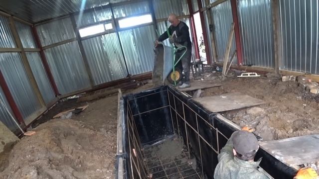 ОГРОМНАЯ СМОТРОВАЯ ЯМА В ГАРАЖЕ СВОИМИ РУКАМИ НА ВЕКА | ОТ и ДО за 30 минут | ВЕЩЬ ОТ HUTER!!! смотреть онлайн