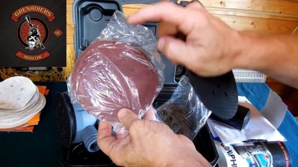 09 08 2022 Обзор шлифовальной машинки GRAPHITE