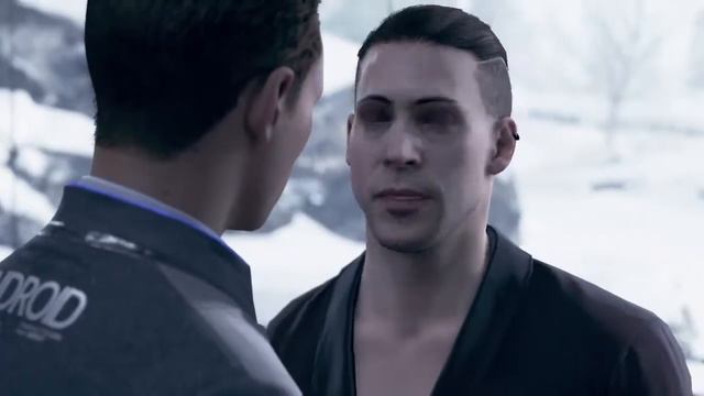 Detroit: Become Human: Connor And Hank At Kamski's House