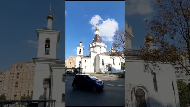 Храм св прп Серафима Саровского в Восточном Дегунино. смотреть онлайн