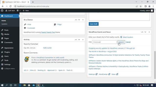WordPress Dashboard in Detail Explained | WordPress Dashboard in Hindi | step by step #wordpress смотреть онлайн