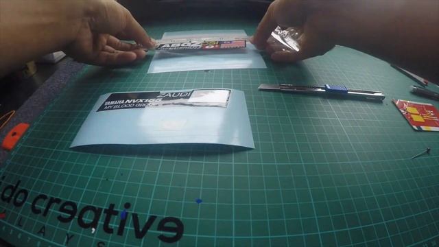 CUSTOM VINYL STICKER 5 COLORS MULTI LAYERS смотреть онлайн